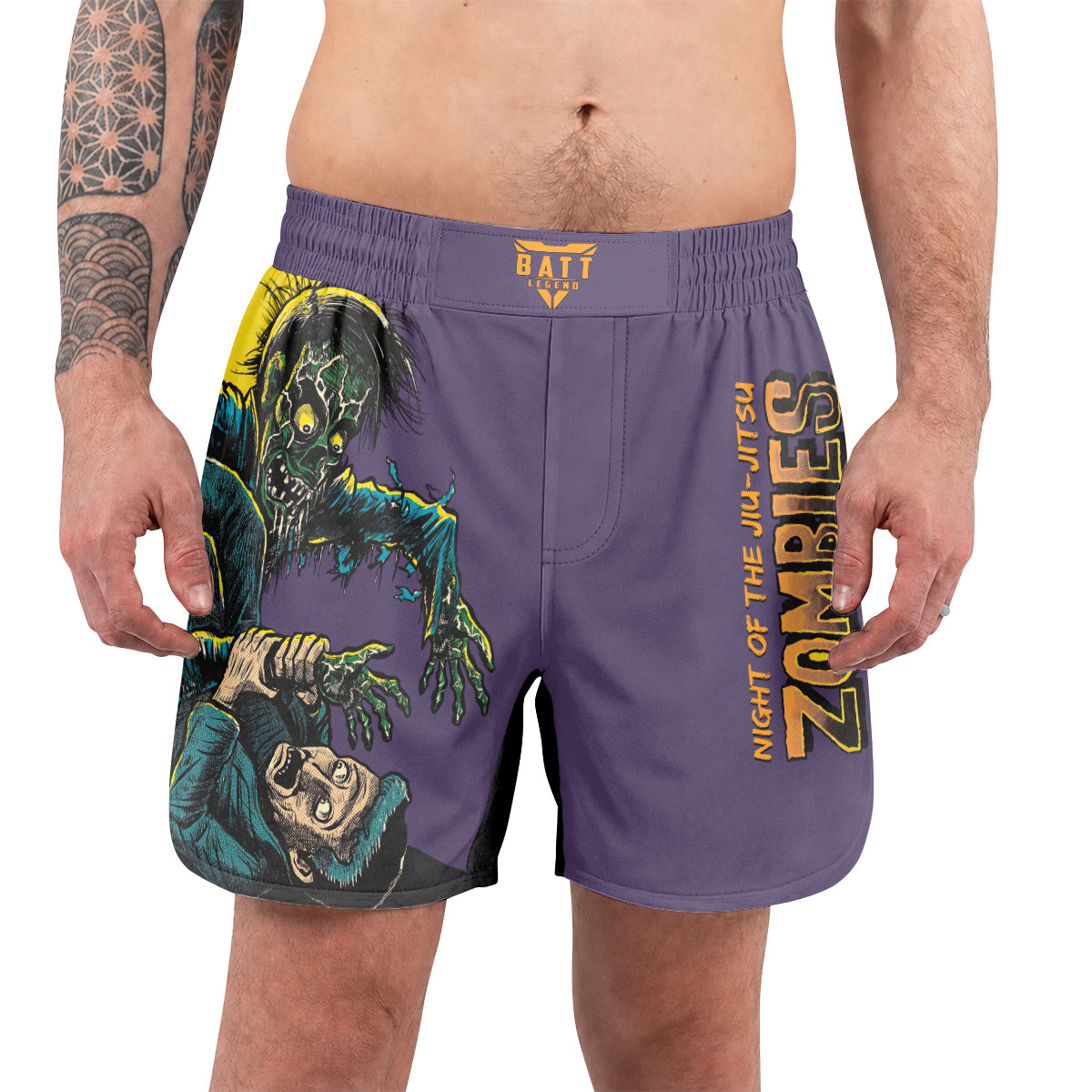 Night of The Jiu-Jitsu Zombies Grappling Shorts