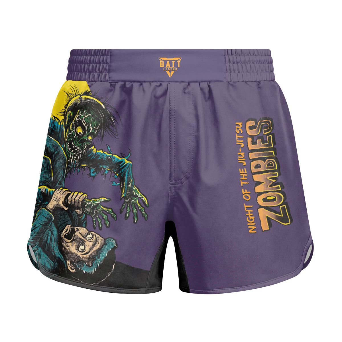 Night of The Jiu-Jitsu Zombies Kids Grappling Shorts