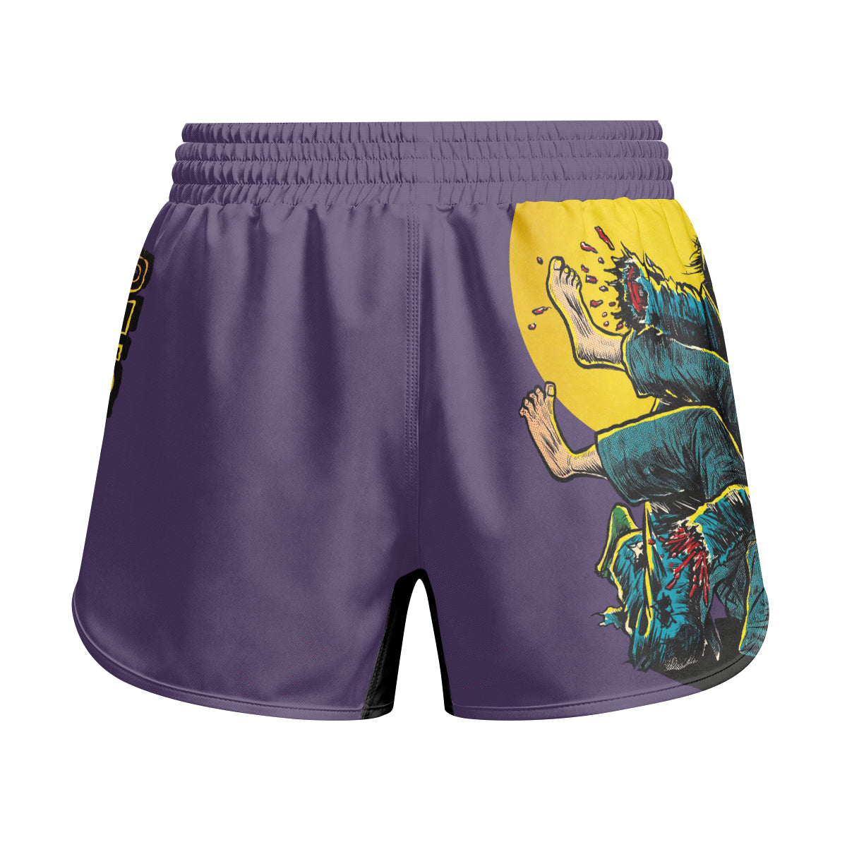 Night of The Jiu-Jitsu Zombies Kids Grappling Shorts