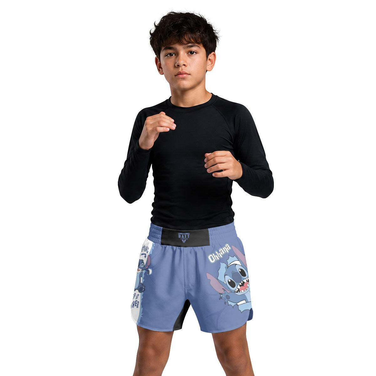 Ohhana Stitch Kids Grappling Shorts