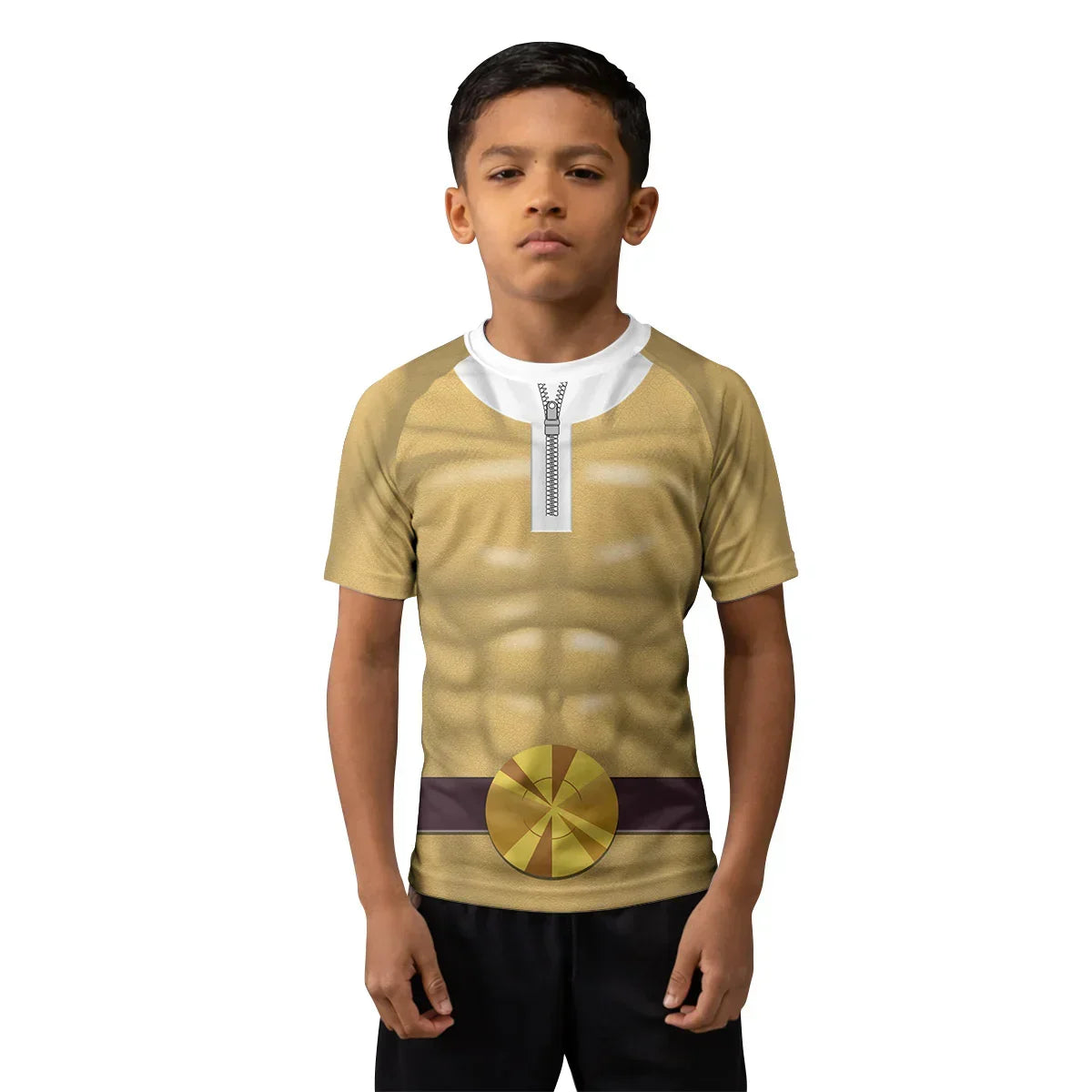 One Punch Man Saitama Kids Rash Guard