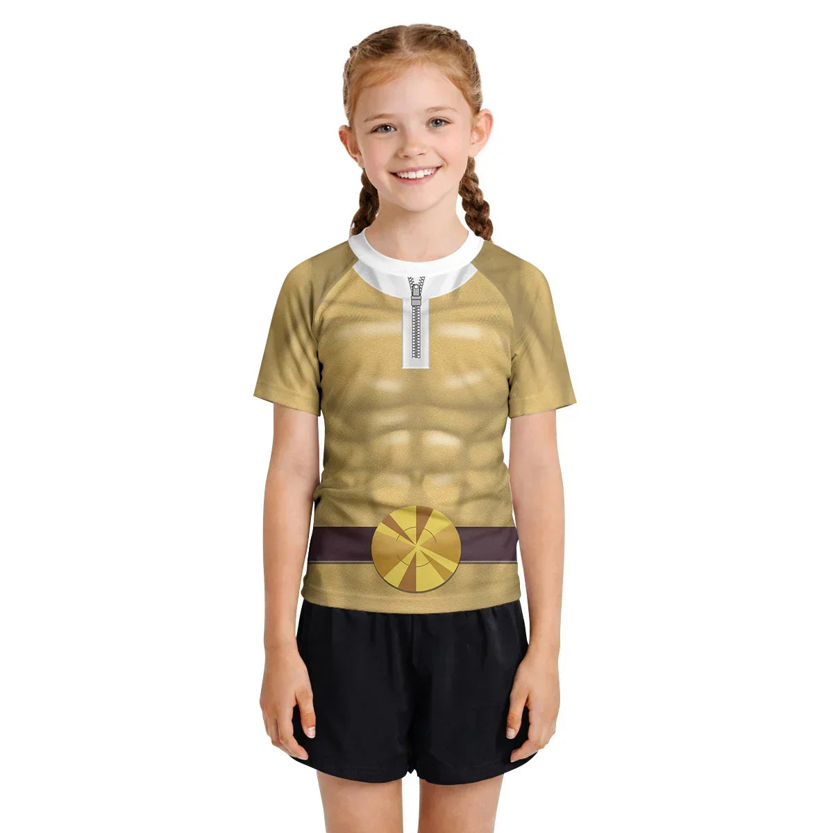 One Punch Man Saitama Kids Rash Guard