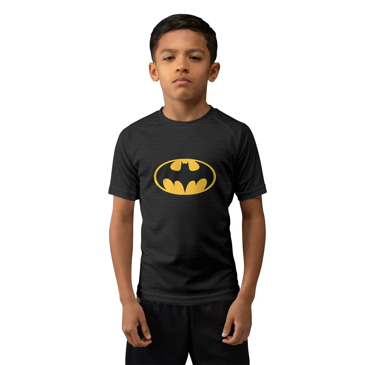 Original Batman Cosplay Kids Rash Guard