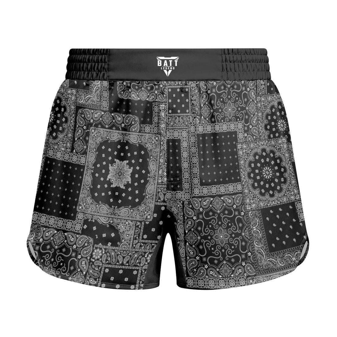 Paisley Wave Kids Grappling Shorts