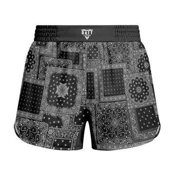 Paisley Wave Kids Grappling Shorts