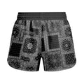 Paisley Wave Kids Grappling Shorts