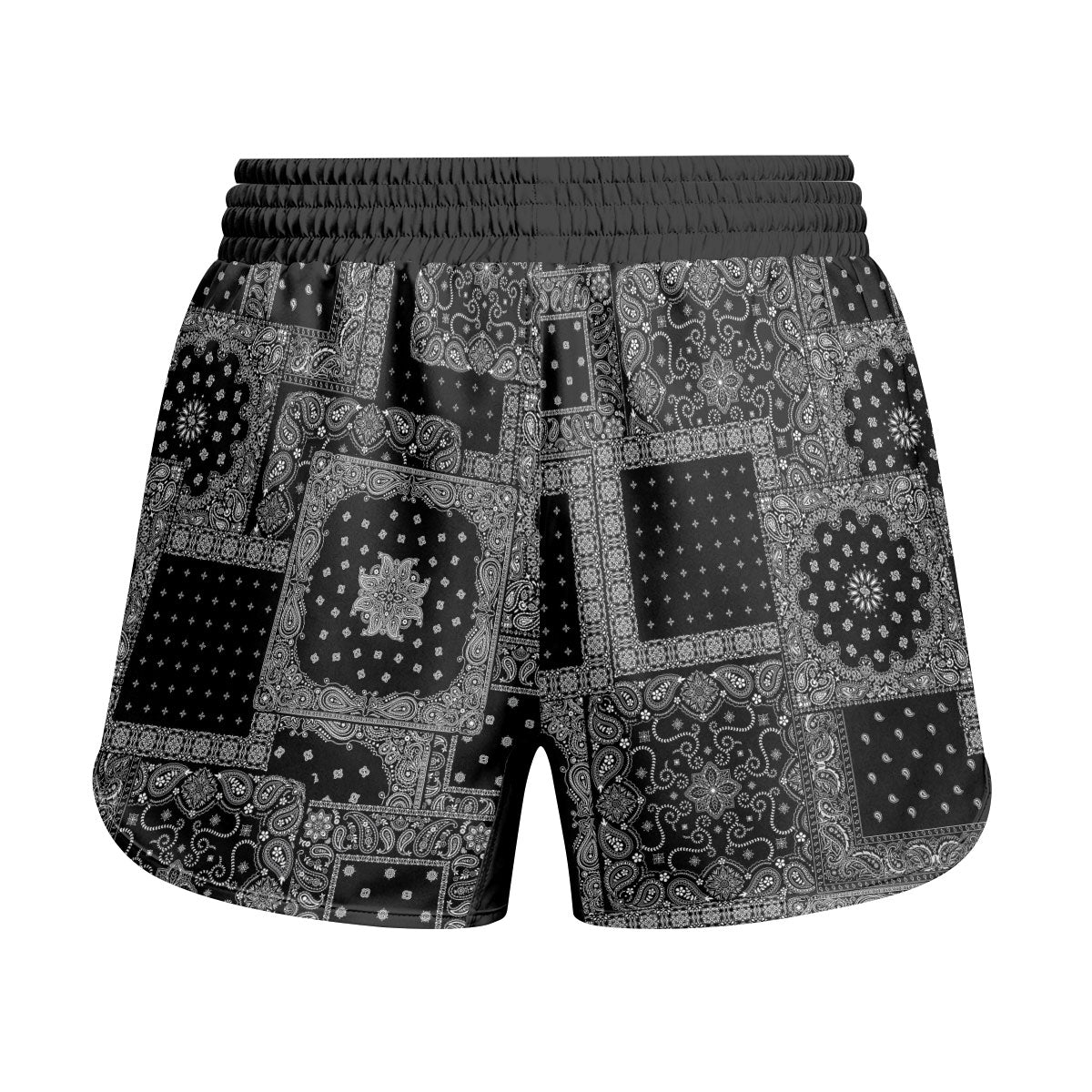 Paisley Wave Kids Grappling Shorts