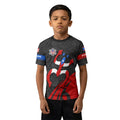 Personalized Puerto Rican Spirit Kids Rash Guard