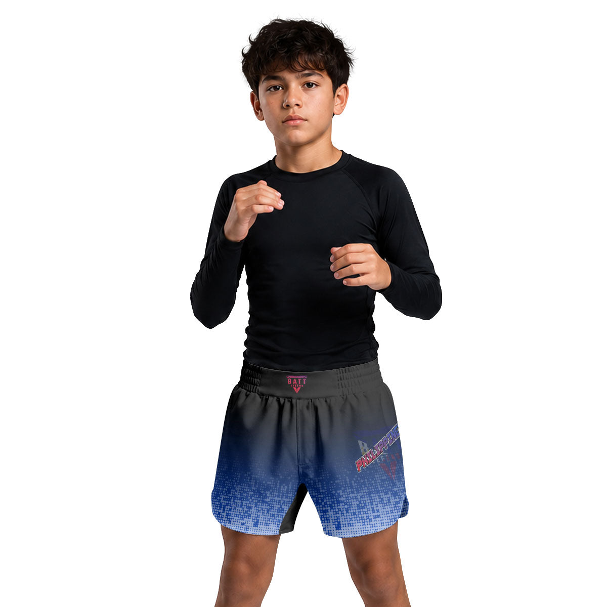 Philippines Halftone Kids Grappling Shorts
