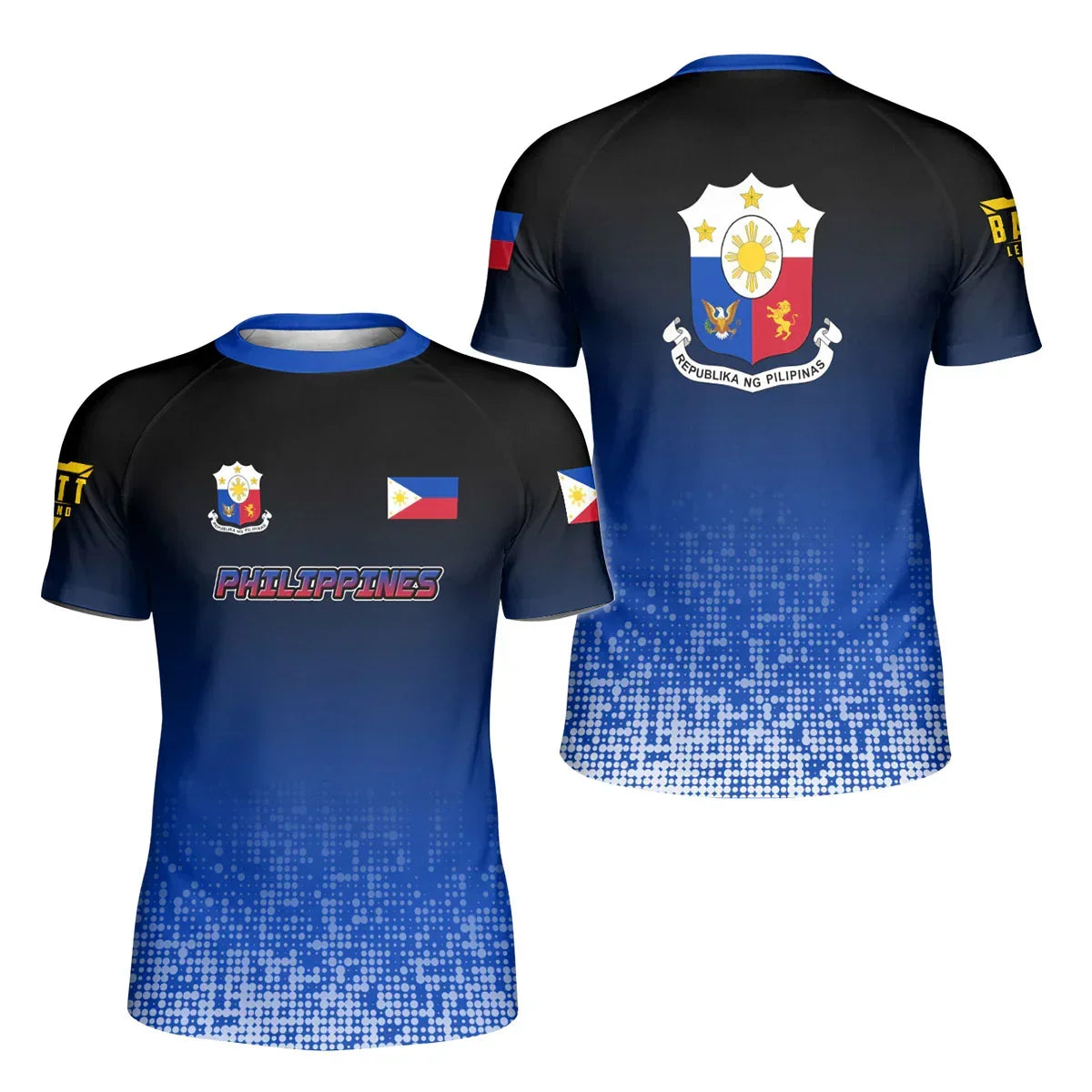Philippines Halftone Kids Rash Guard
