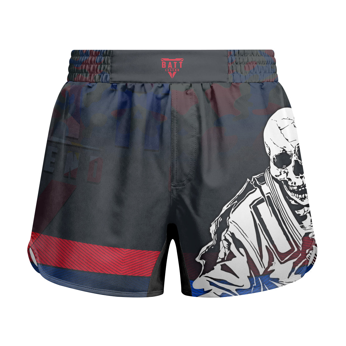 Philippines Skull Fighter Kids Grappling Shorts