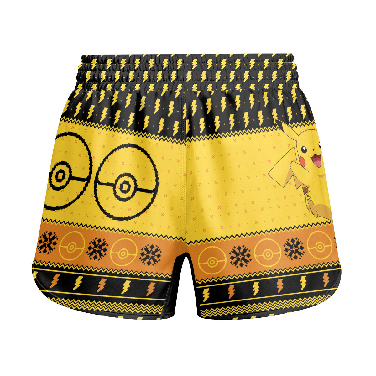 Pikachu Christmas Cheer Kids Grappling Shorts