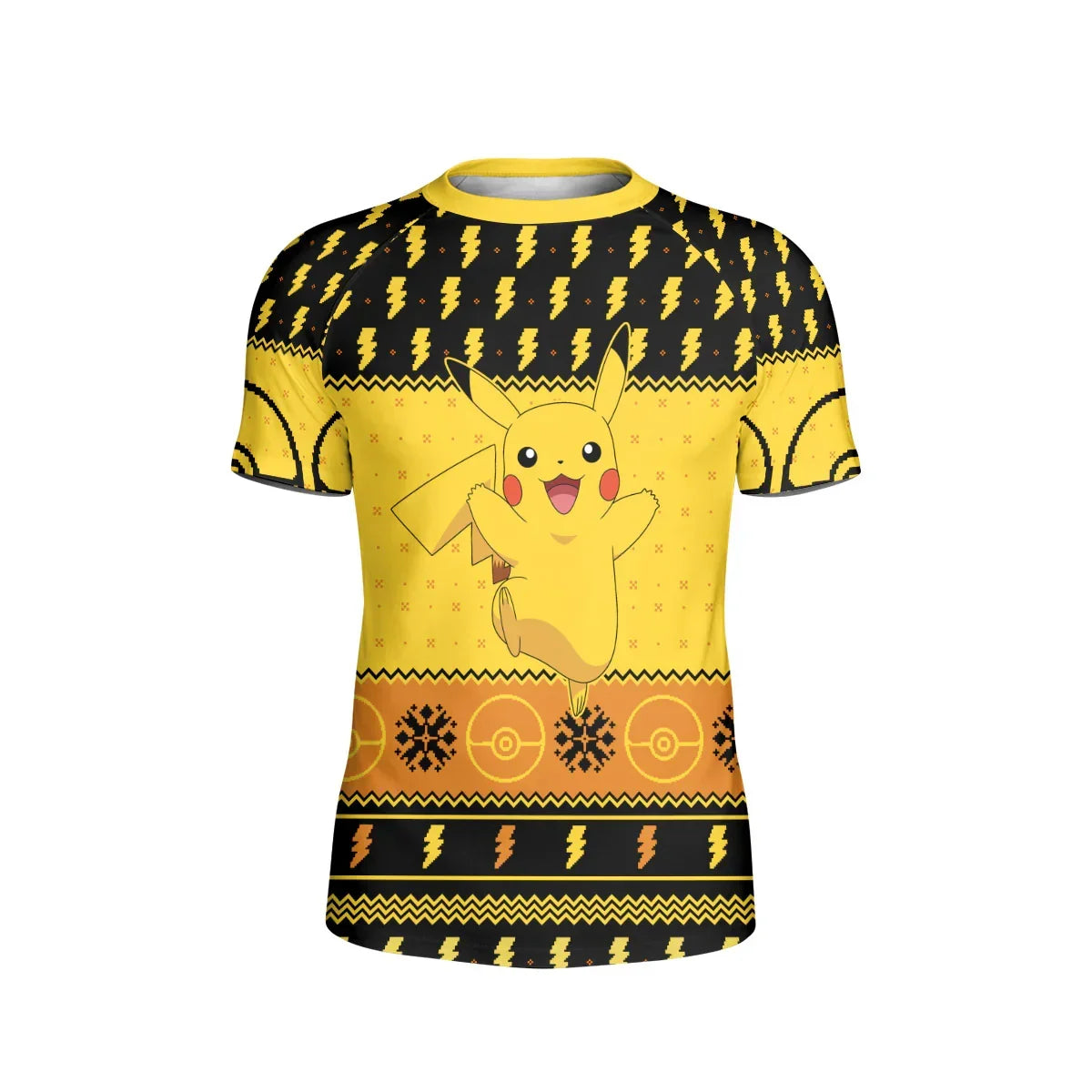 Pikachu Christmas Cheer Kids Rash Guard