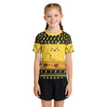 Pikachu Christmas Cheer Kids Rash Guard