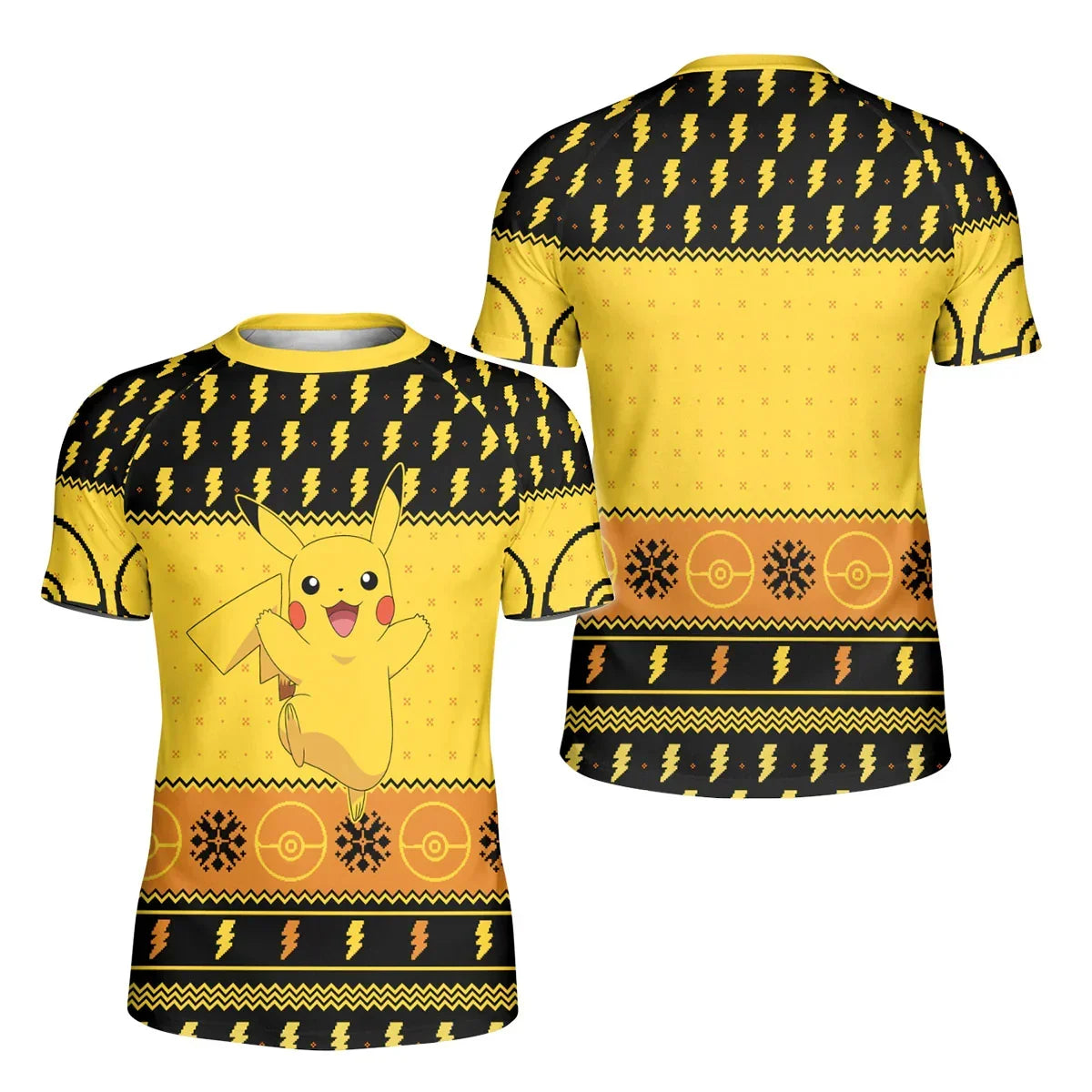 Pikachu Christmas Cheer Kids Rash Guard