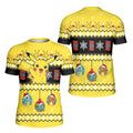 Pikachu Christmas Kids Rash Guard