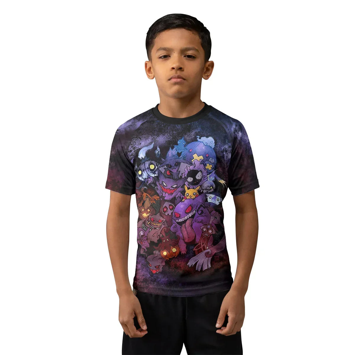 Pokemon Halloween Kids Rash Guard