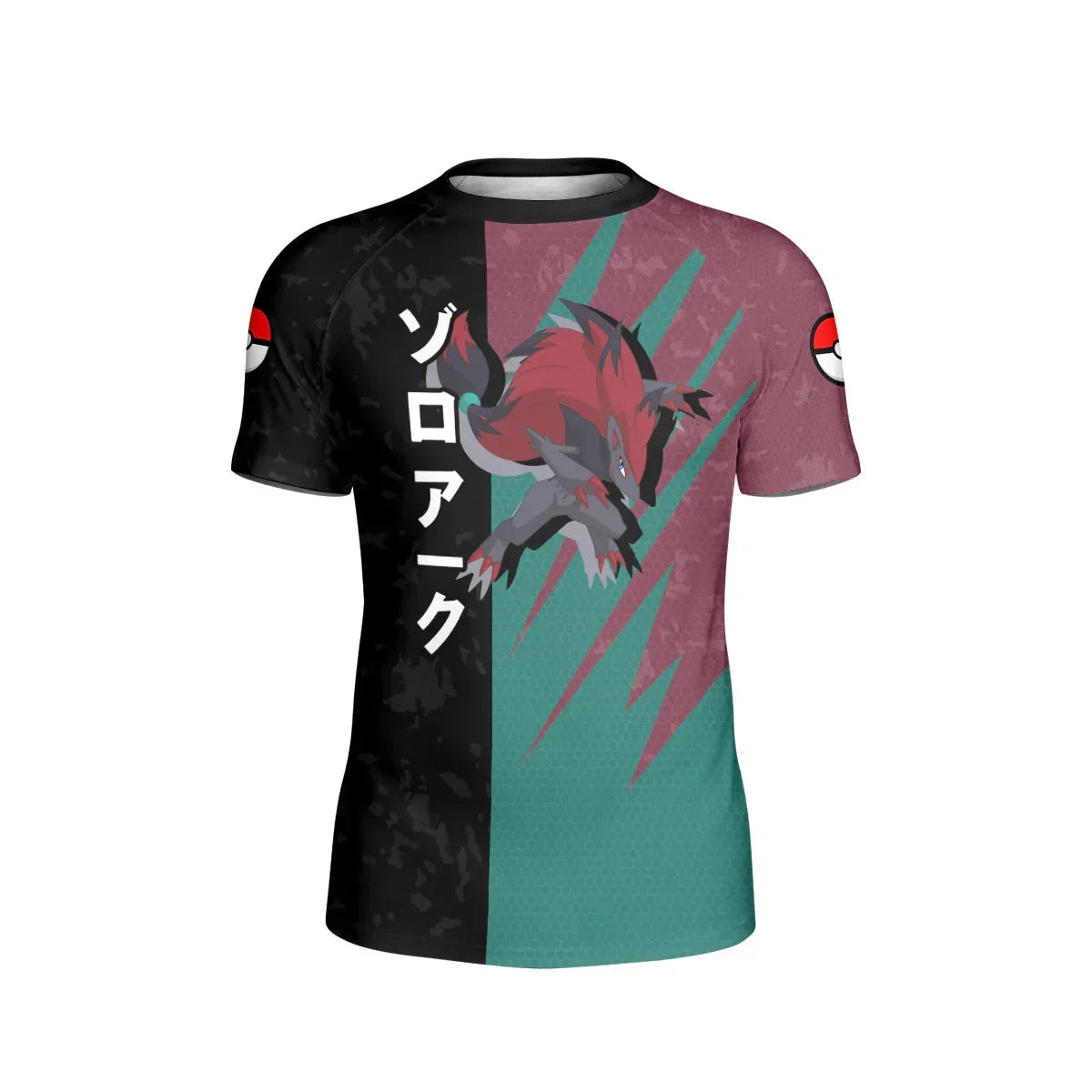 Pokemon Illusion Zoroark Kids Rash Guard