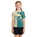 Pokemon Lazy Snorlax Kids Rash Guard