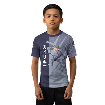 Pokemon Machamp Kids Rash Guard