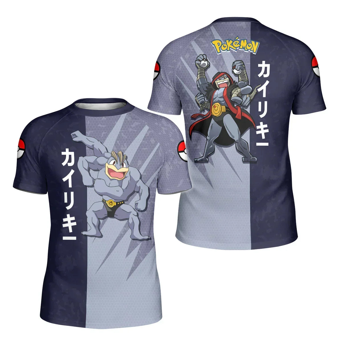 Pokemon Machamp Kids Rash Guard