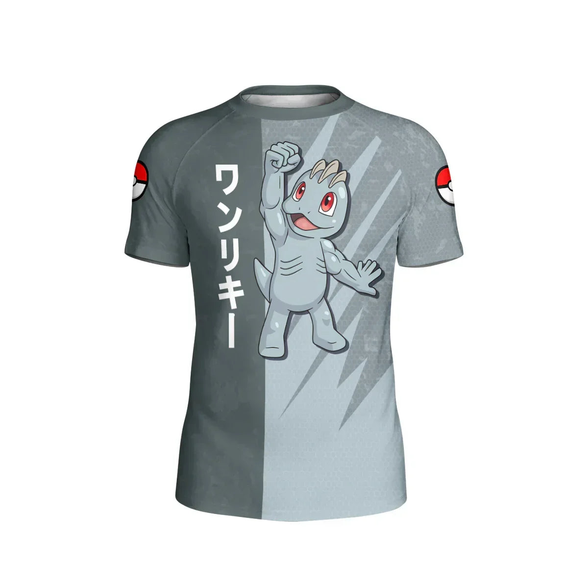 Pokemon Machop Kids Rash Guard