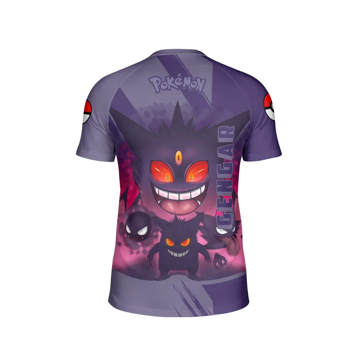 Pokemon Mega Gengar Kids Rash Guard