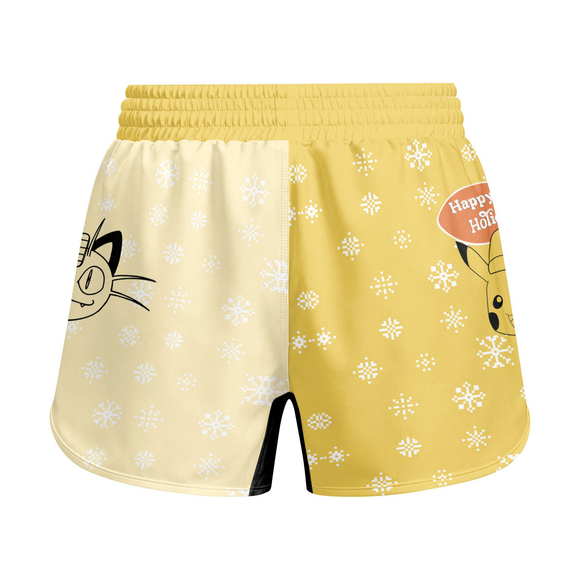 Pokemon Merry Christmas Kids Grappling Shorts