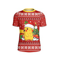 Pokemon Santa Pikachu Kids Rash Guard