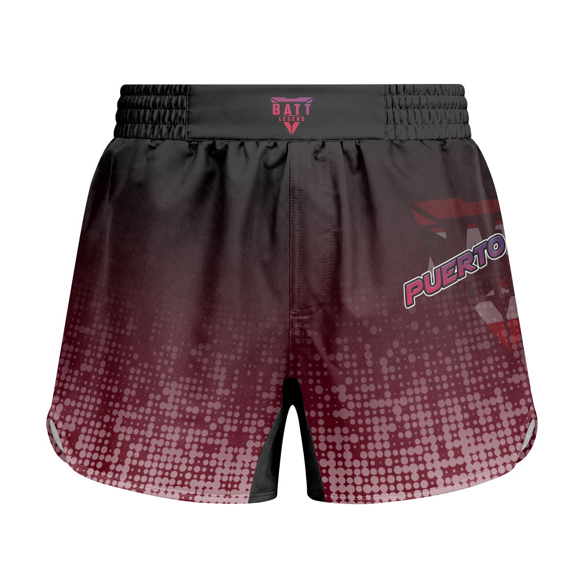 Puerto Rico Halftone Kids Grappling Shorts