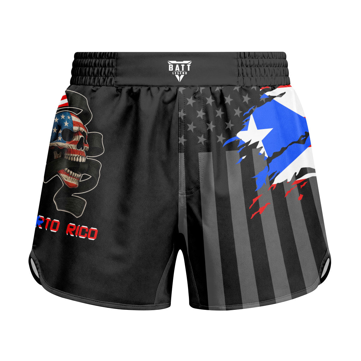 Puerto Rico Phantom Division Kids Grappling Shorts