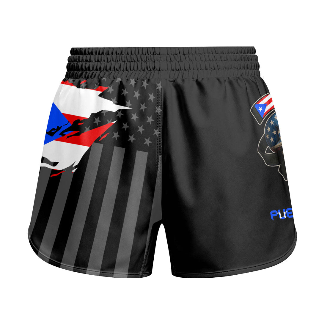 Puerto Rico Phantom Division Kids Grappling Shorts