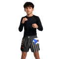 Puerto Rico Phantom Division Kids Grappling Shorts