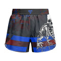 Puerto Rico Skull Fighter Kids Grappling Shorts