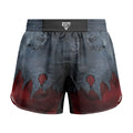 Red Hulk Cosplay Kids Grappling Shorts