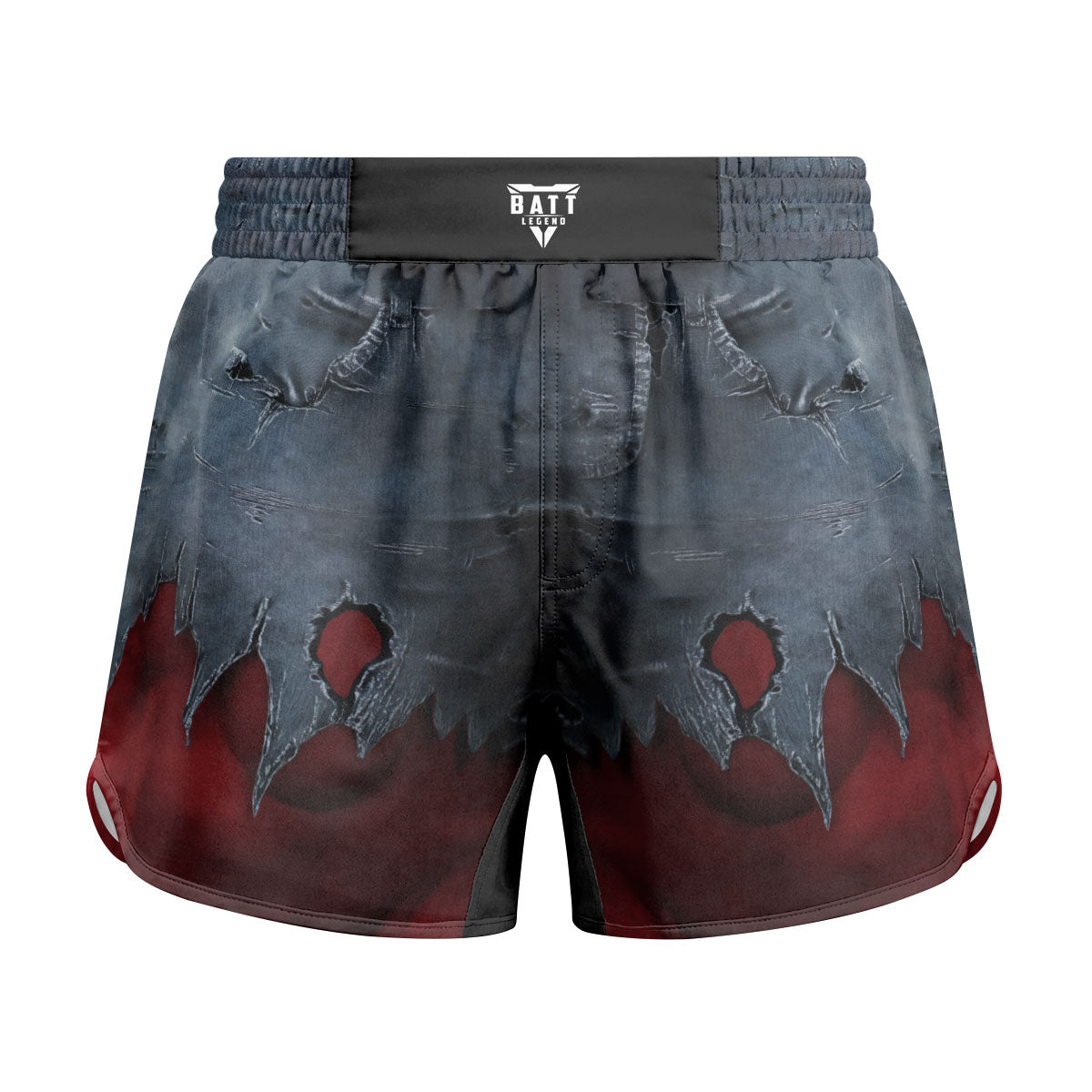 Red Hulk Cosplay Kids Grappling Shorts