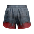 Red Hulk Cosplay Kids Grappling Shorts