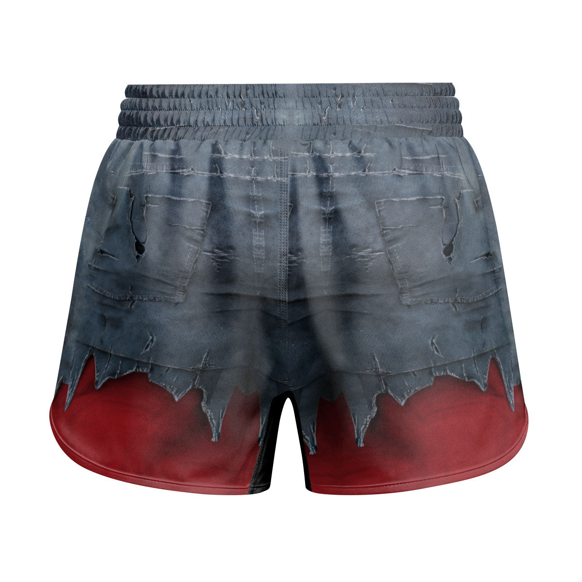 Red Hulk Cosplay Kids Grappling Shorts