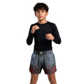 Red Hulk Cosplay Kids Grappling Shorts