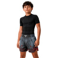 Red Hulk Cosplay Kids Grappling Shorts