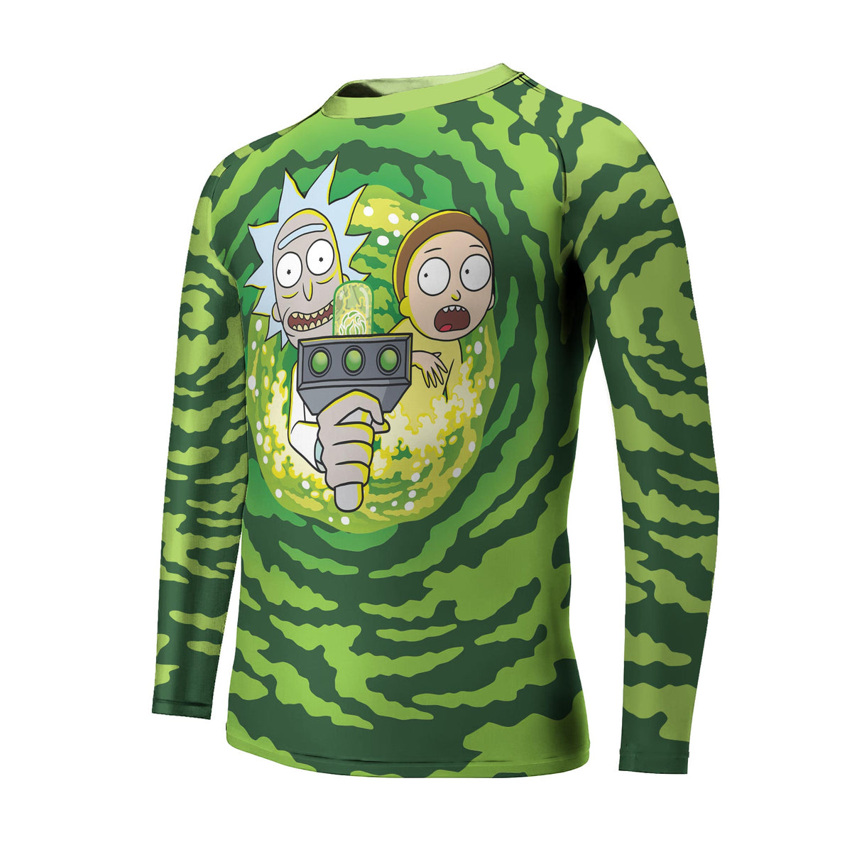 Rick And Morty Kids Rash Guard