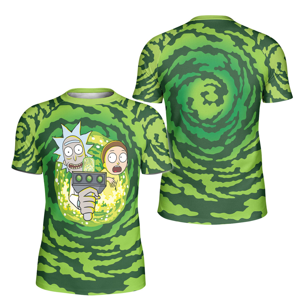 Rick And Morty Kids Rash Guard