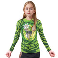 Rick And Morty Kids Rash Guard