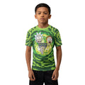 Rick And Morty Kids Rash Guard