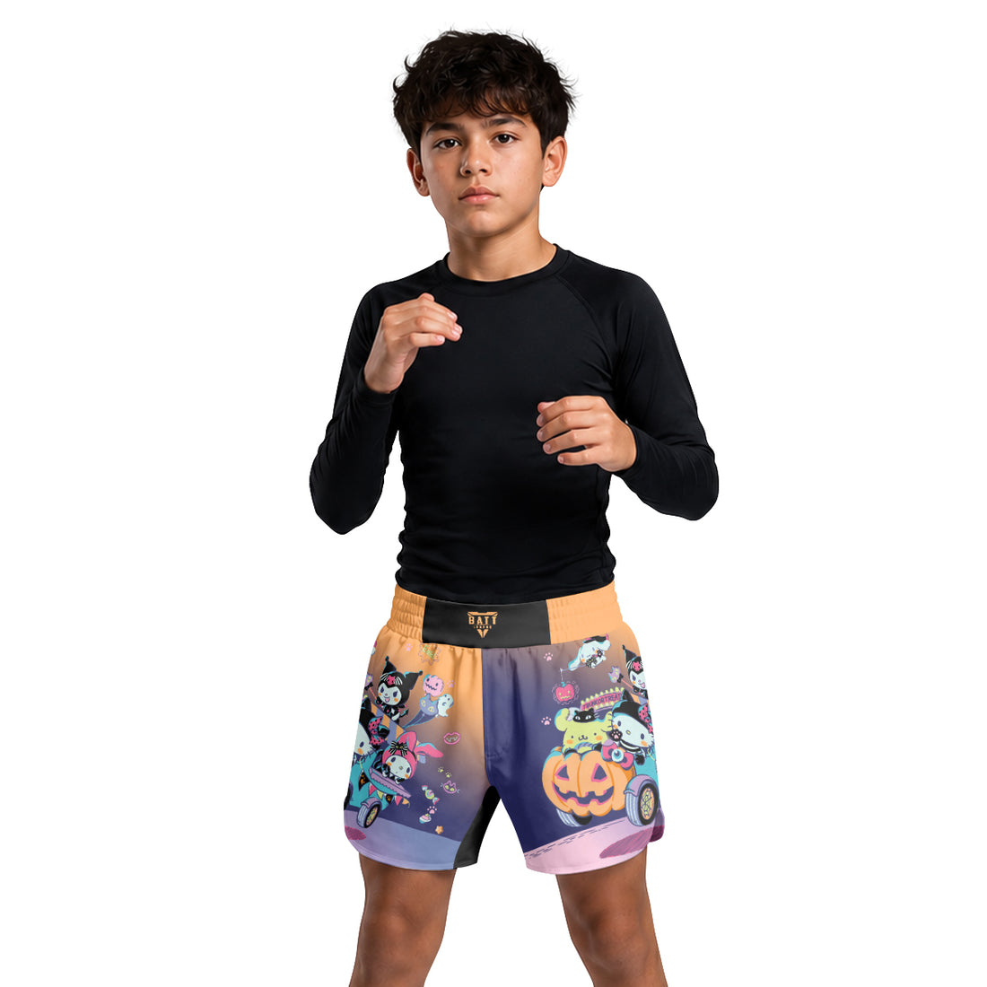 Sanrio Halloween Kids Grappling Shorts