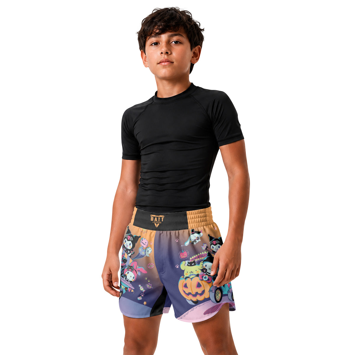 Sanrio Halloween Kids Grappling Shorts