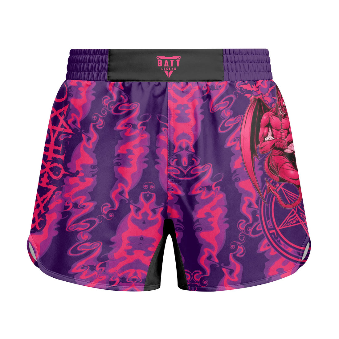 Satan Demon King Jiu Jitsu Kids Grappling Shorts