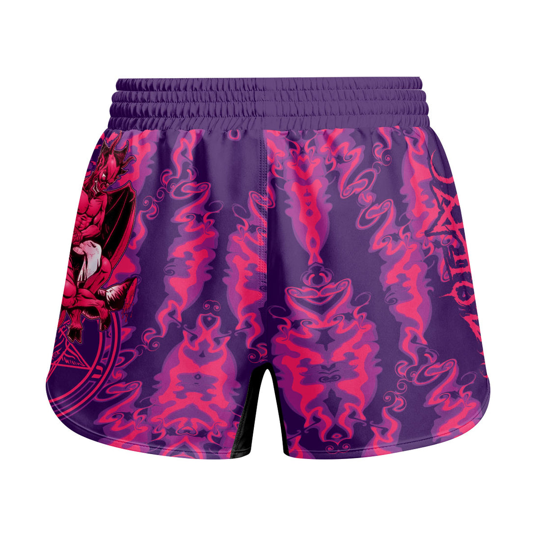 Satan Demon King Jiu Jitsu Kids Grappling Shorts
