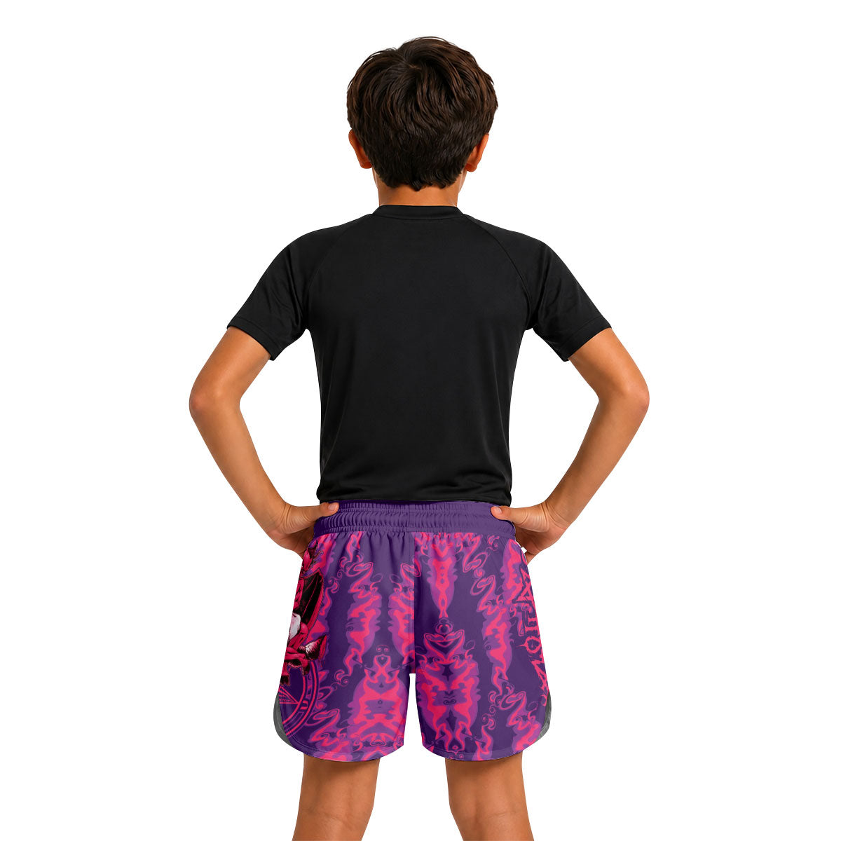 Satan Demon King Jiu Jitsu Kids Grappling Shorts