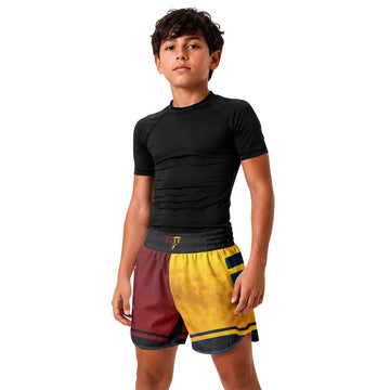 Say Uncle Deadpool And Wolverine Kids Grappling Shorts